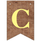 Customizable CONGRATULATIONS! Simulated Burlap