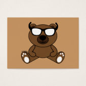 Customizable Cool brown bear with sunglasses (Front)