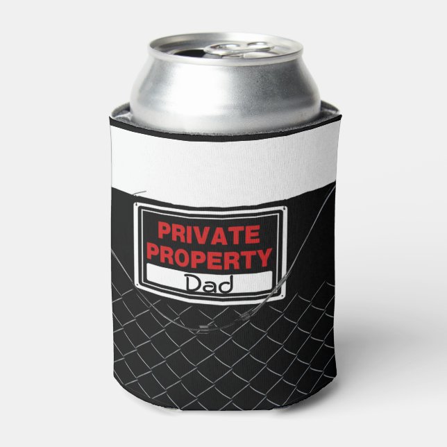 Customizable Cool Fun Unique Father's Day Can Cooler (Can Front)