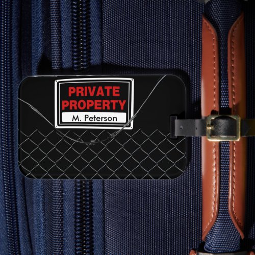 Customizable Cool Fun Unique Luggage Tag