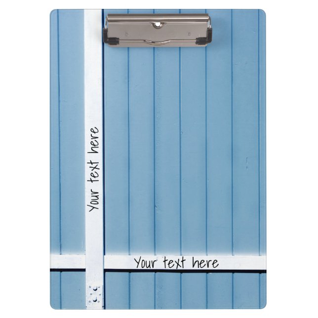 Customizable Cool Fun Unique Photo Clipboard (Front)