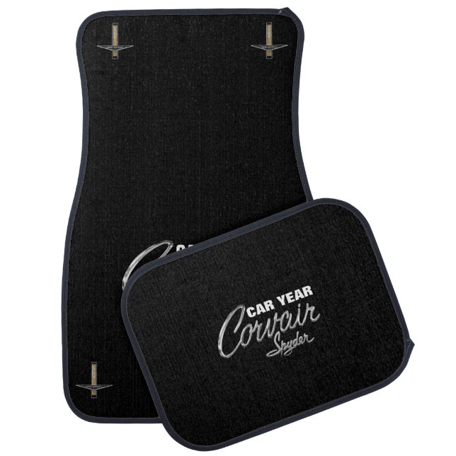 CUSTOMIZABLE Corvair SPYDER Car Mats (Set)