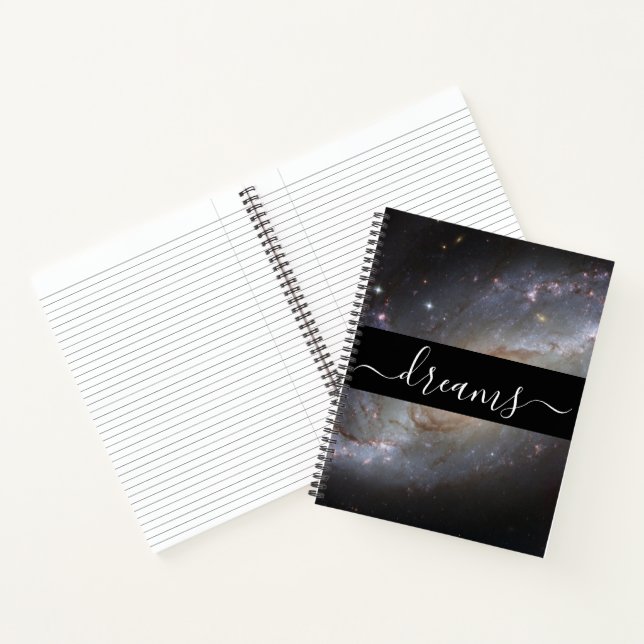 Customizable Cosmic Dream Journal (Inside)