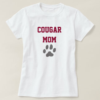 Customizable Cougar Mom Tshirt