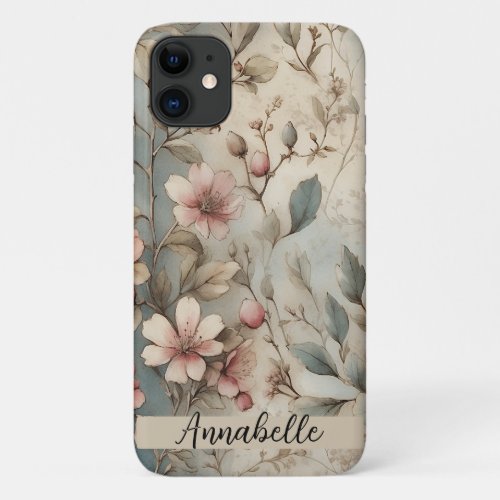 Customizable Cover Floral Watercolors