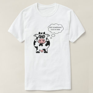 Customizable Cow Tee