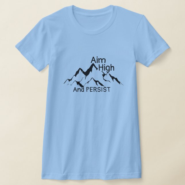 Customizable Create your Own Inspirational Graphic T-Shirt (Laydown)