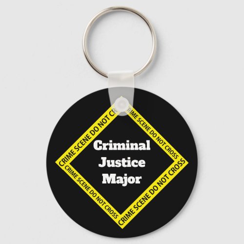 Customizable Criminal Justice Keychain