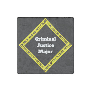 Customizable Criminal Justice Stone Magnet