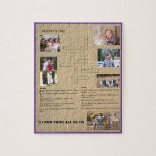 Customizable Crossword - Jigsaw Puzzle