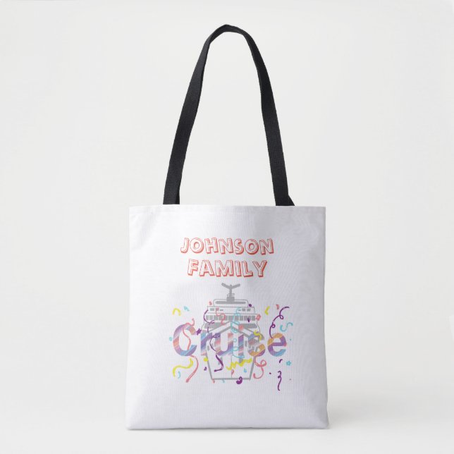Customizable Cruise Tote Bag (Front)