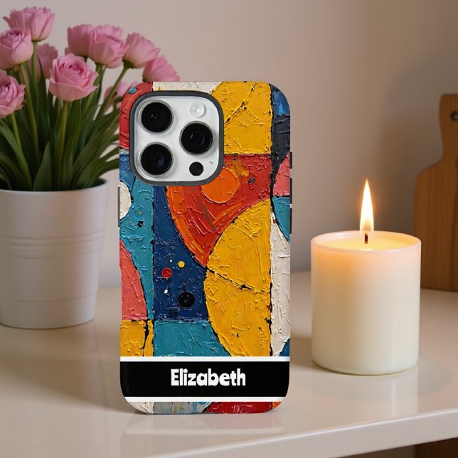 Customizable Cubist Blocks Phone Cover (Creator Uploaded)