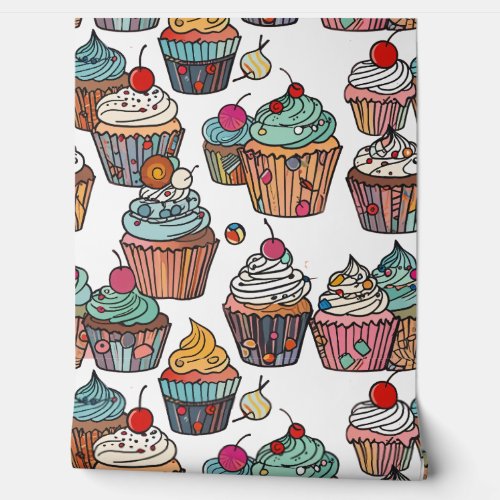 Customizable Cupcake Charm Wallpaper