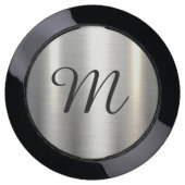 Customizable Customize Custom Metallic Monogram USB Charging Station (Front)