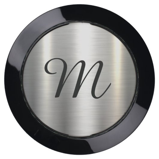 Customizable Customize Custom Metallic Monogram USB Charging Station (Front)