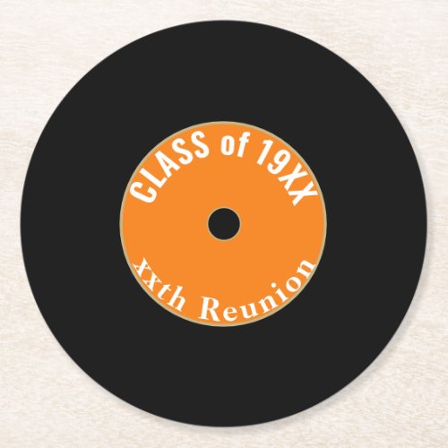 Customizable Cute  Class reunion coasters