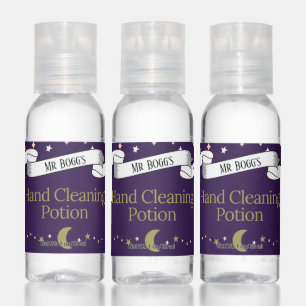 Customizable Cute Funny Wizard Magic Potion Theme Hand Sanitizer