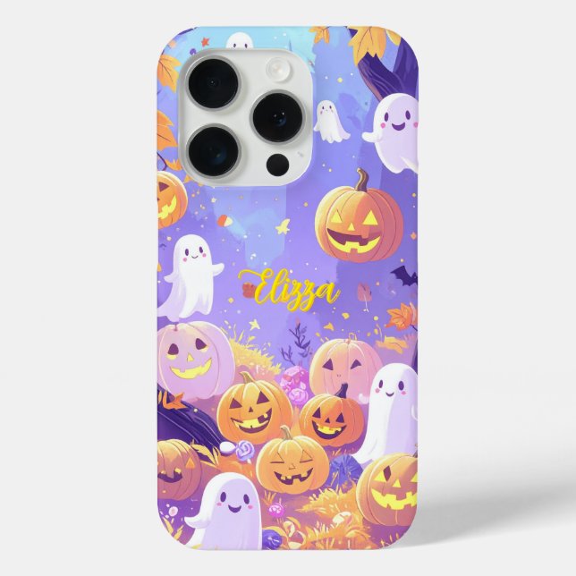 Customizable Cute Halloween iPhone / iPad case (Back)