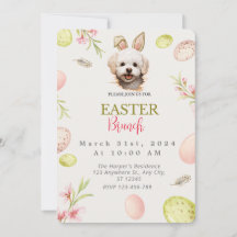 Customizable Cute Maltese Easter