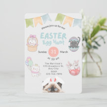 Customizable Cute Ragdoll Cat Bunny Easter