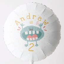 Customizable Cute Teal Monster