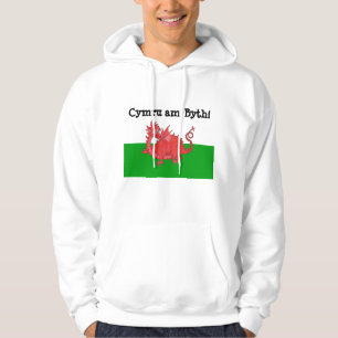 Customizable Cute Welsh Red Dragon Hoodie