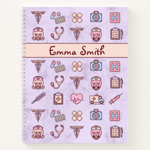 Customizable Cute Yami Kawaii Pastel Notebook