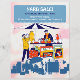 Yard Sale Flyers | Zazzle