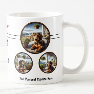 Customizable Dachshund Puppy Coffee Mug
