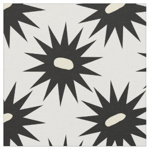 Customizable Dahlia Art Deco Style Fabric