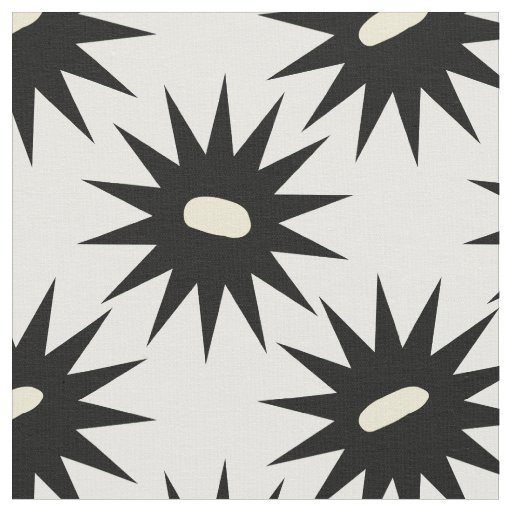Customizable Dahlia Art Deco Style Fabric