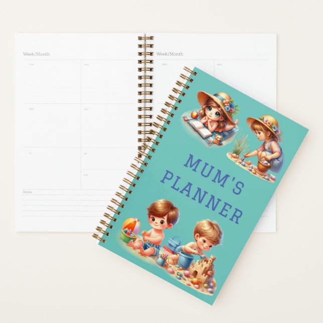 Customizable Daily/Monthly Planner for Busy Parent (Display)
