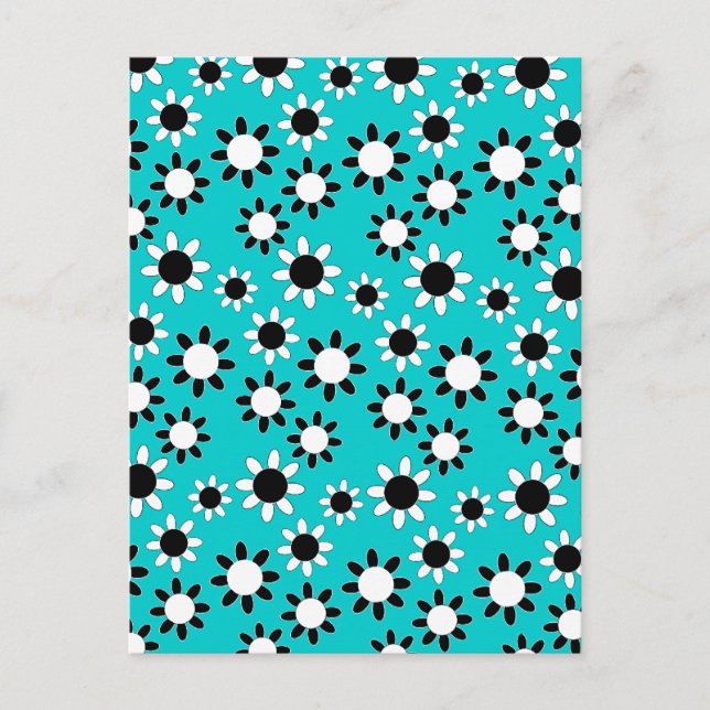 Customizable Daisies Postcard (Front)