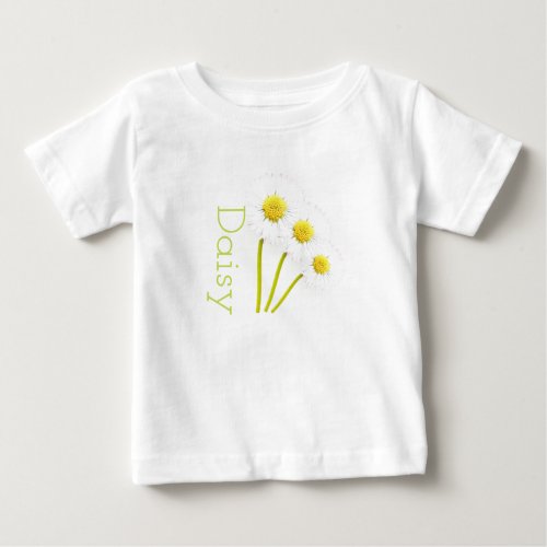 Customizable Daisy Gerber Cotton Vest Blue Baby T_Shirt