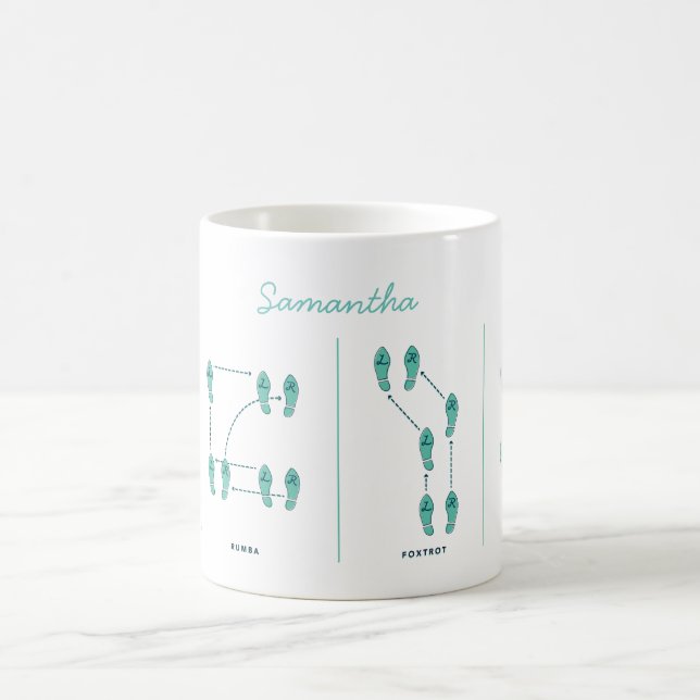 Customizable Dance Step Mug (Center)