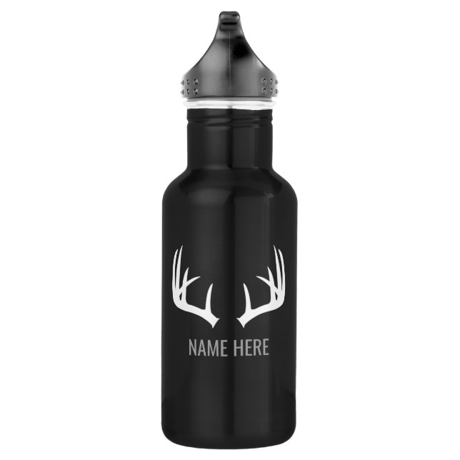 Customizable Deer Hunting Water Bottle (Right)