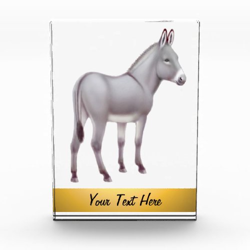 Customizable Democratic Donkey Award