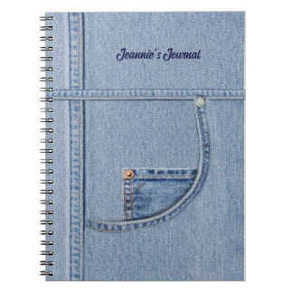 (Customizable) "Denim" Notebook