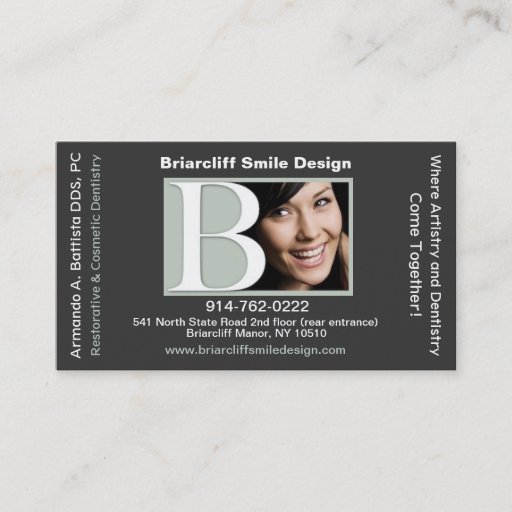 Customizable Customizable Dental Appointment Business Card