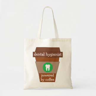 Customizable Dental Hygienist Powered By Coffee Tote Bag