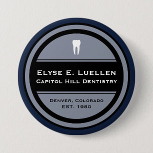 Customizable Dentistry Circle Button