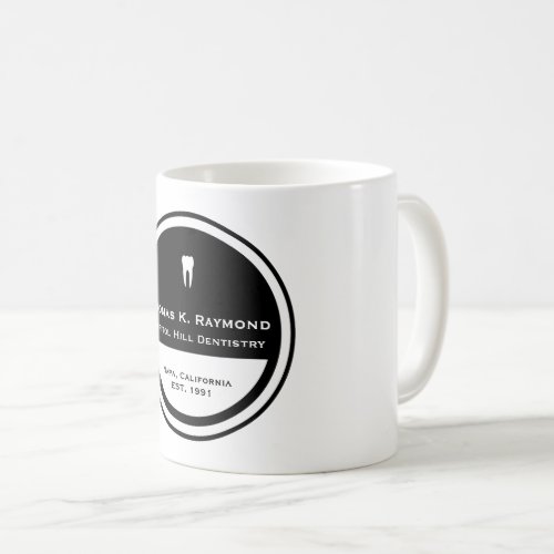 Customizable Dentistry Circle Coffee Mug