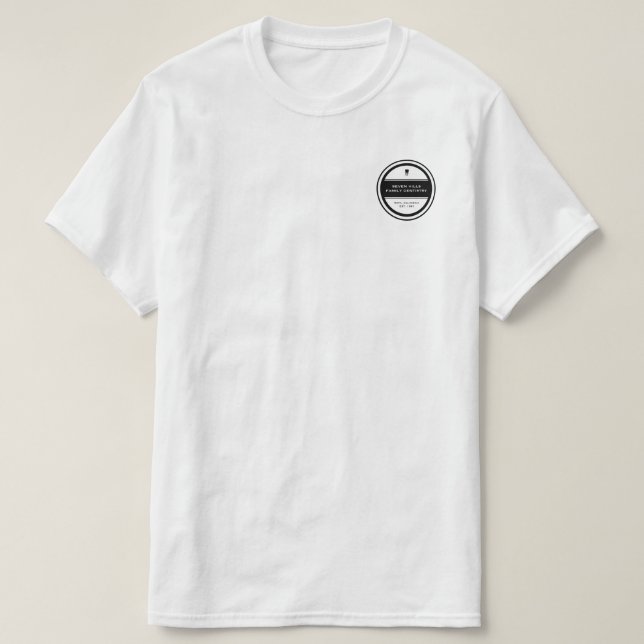 Customizable Dentistry Circle T-Shirt (Design Front)