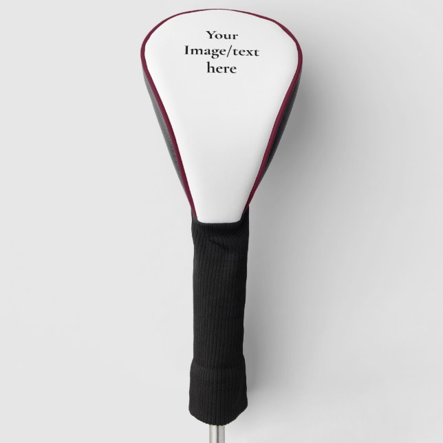 Customizable Design Template | Upload Your Own Art Golf Head Cover (Front)