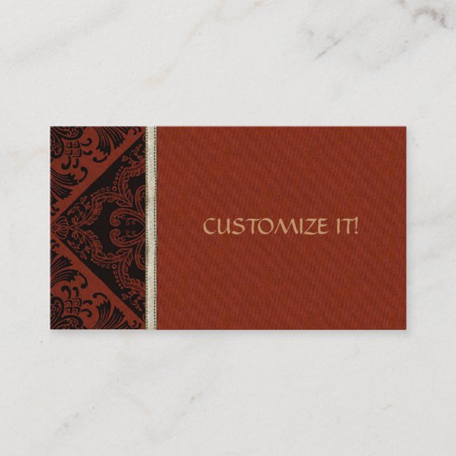 CUSTOMIZABLE designer Business cards (Front)