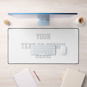 Customizable Desk Mat - Add Your Text or Design