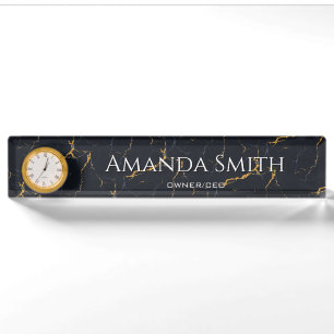Customizable Desk Name Plate- OFFICE Plate