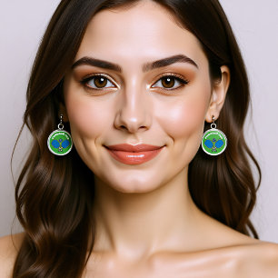 Customizable Dink & Bling Pickleball Earrings