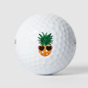 Customizable Dinking club, Pickleball pineapple  G Golf Balls