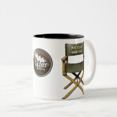 Customizable director's chair mug (Front Right)